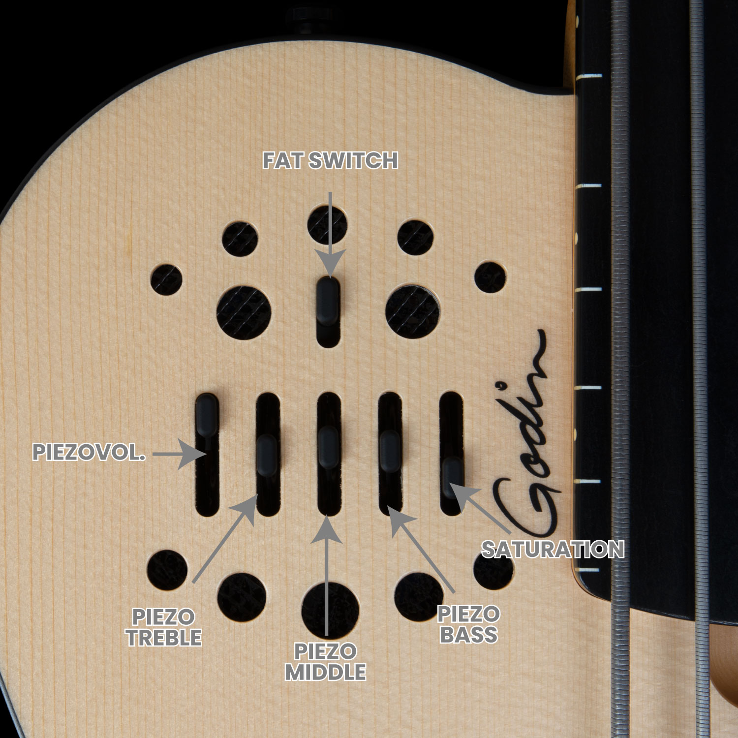 A4 Ultra Natural Fretless A/E